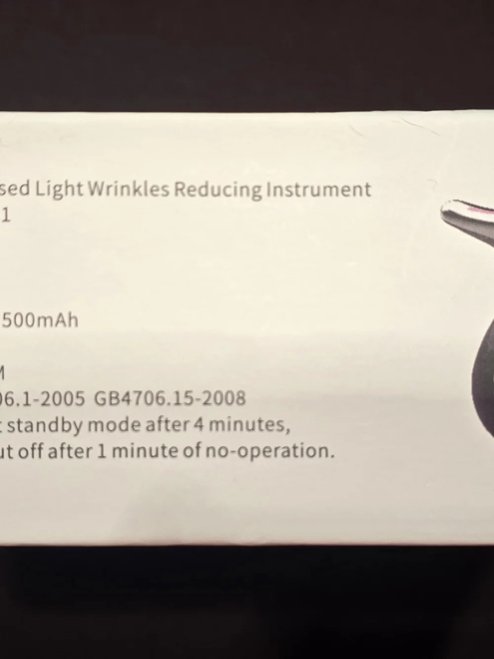 Intense Pulsed Light Wrinkles Reducing Instrument - White